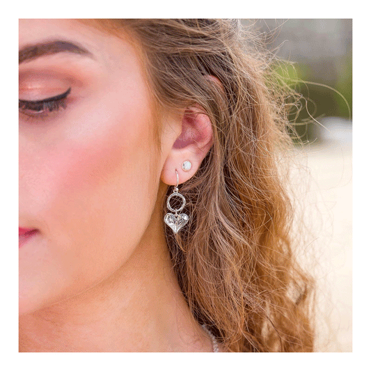 Hearts Desire Earrings - Cotswold Jewellery