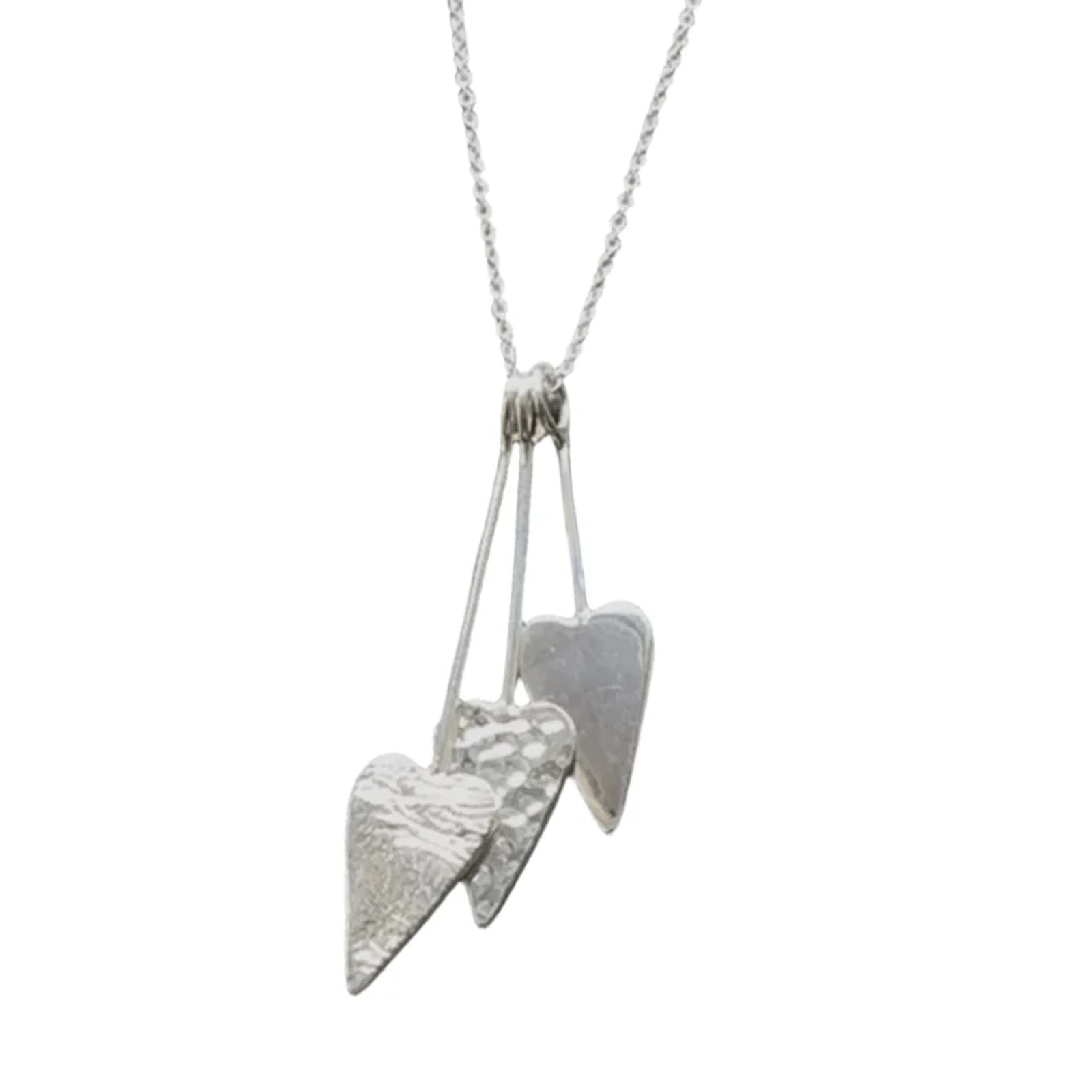 Gorgeous Trio of Hearts Necklace - Cotswold Jewellery