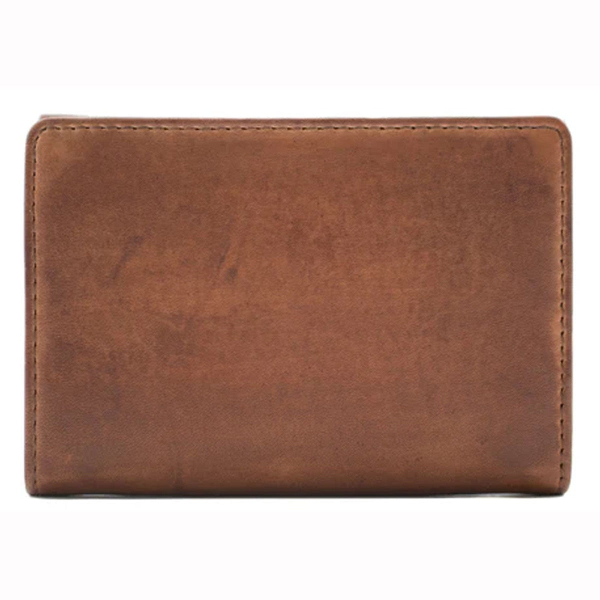 Wildbloom Tri Fold Tan Leather Purse - Cotswold Jewellery