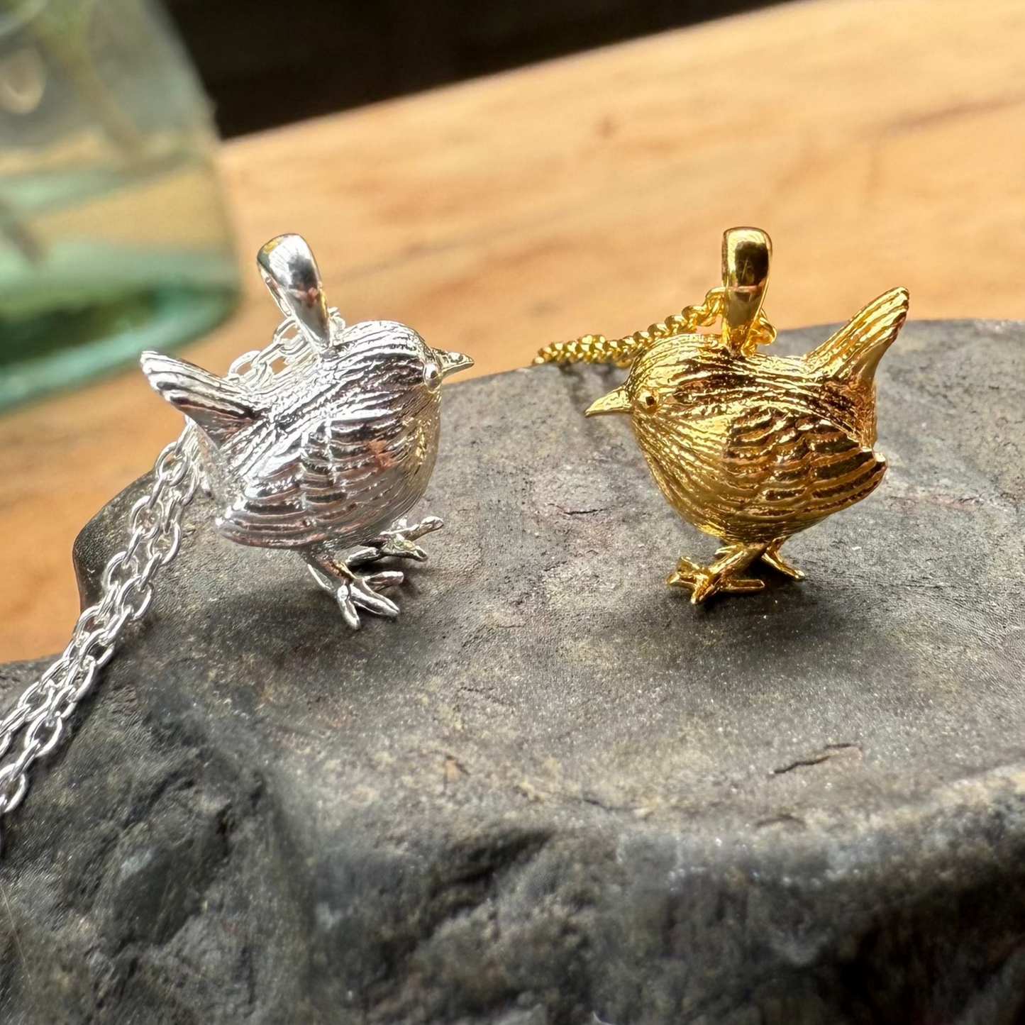 wren-necklaces-silver-gold-from-cotswoldjewellery