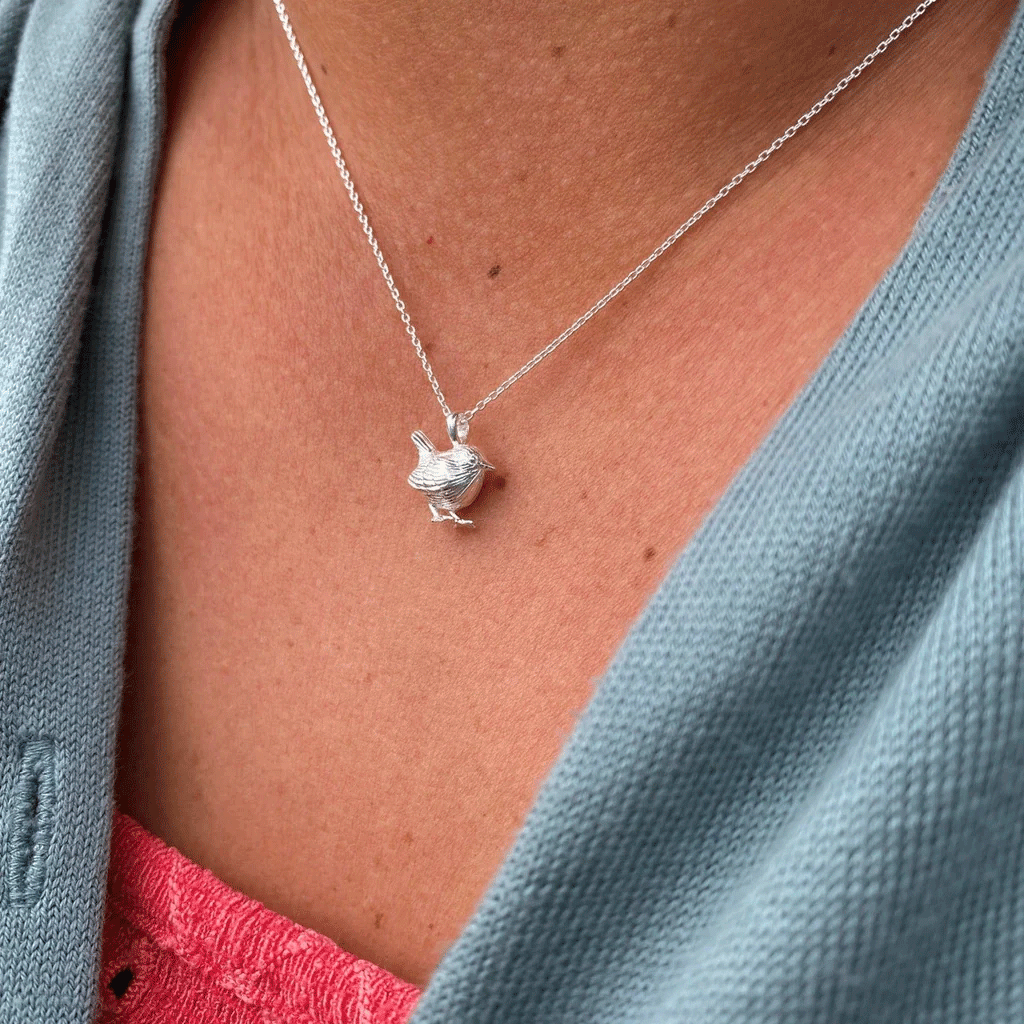Wren Sterling Silver Necklace - Cotswold Jewellery