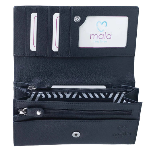 Zebra Purse Black - Cotswold Jewellery