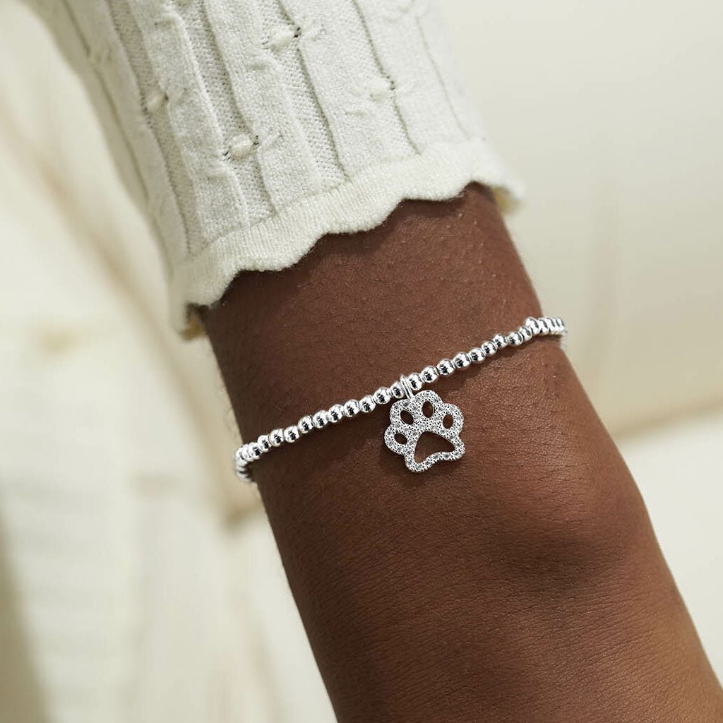 Joma Jewellery A Little Life is Better with Dogs Bracelet - Cotswold Jewellery