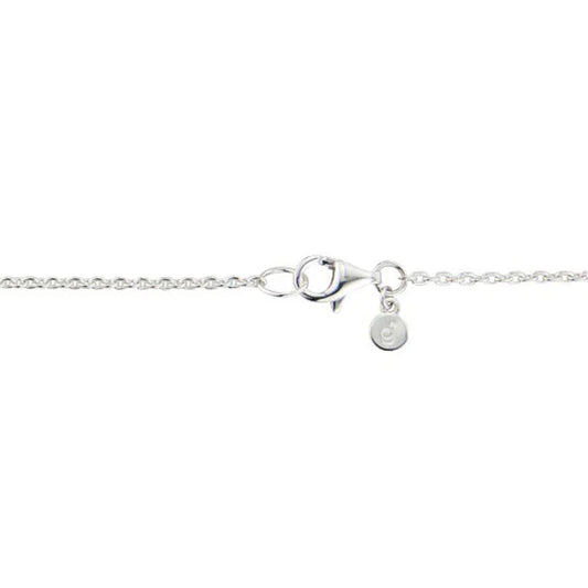 40cm - 46cm Sterling Silver Chain Necklace - Cotswold Jewellery