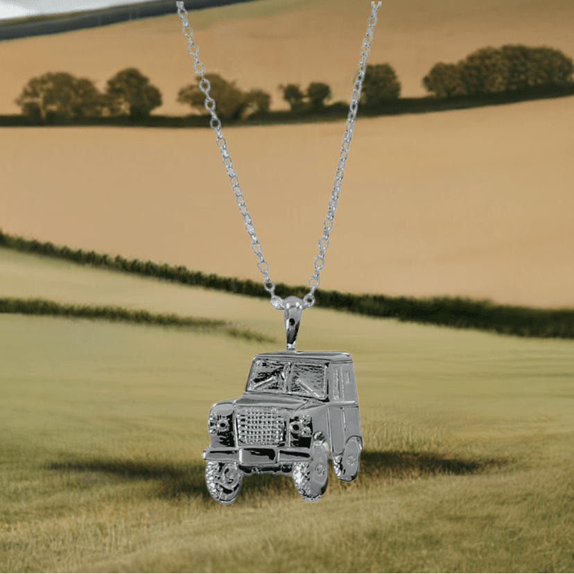 4x4 Sterling Silver Necklace - Cotswold Jewellery