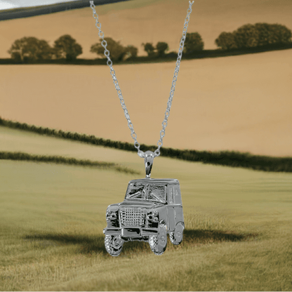 4x4 Sterling Silver Necklace - Cotswold Jewellery