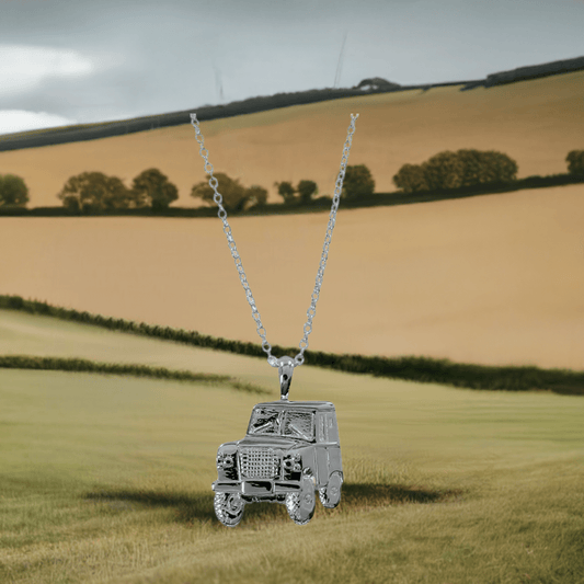 4x4 Sterling Silver Necklace - Cotswold Jewellery
