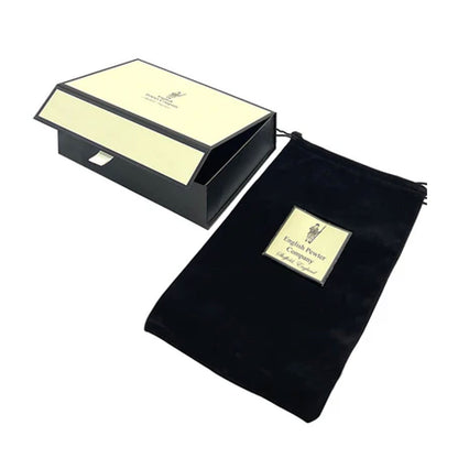 6oz Pewter Hammered Hip Flask - Cotswold Jewellery