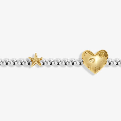 A Little July Birthday Silver Plated Bracelet