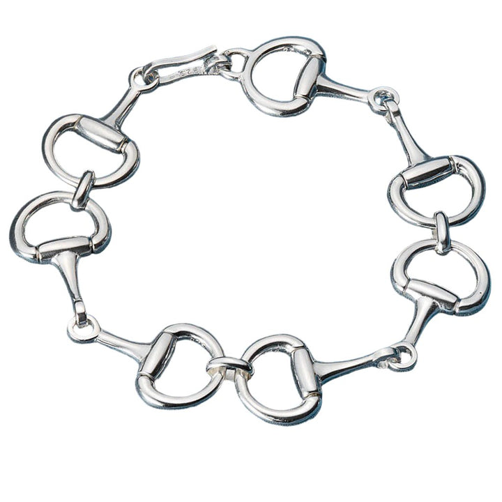 Chunky-sterling-silver-snaffle-bit-bracelet