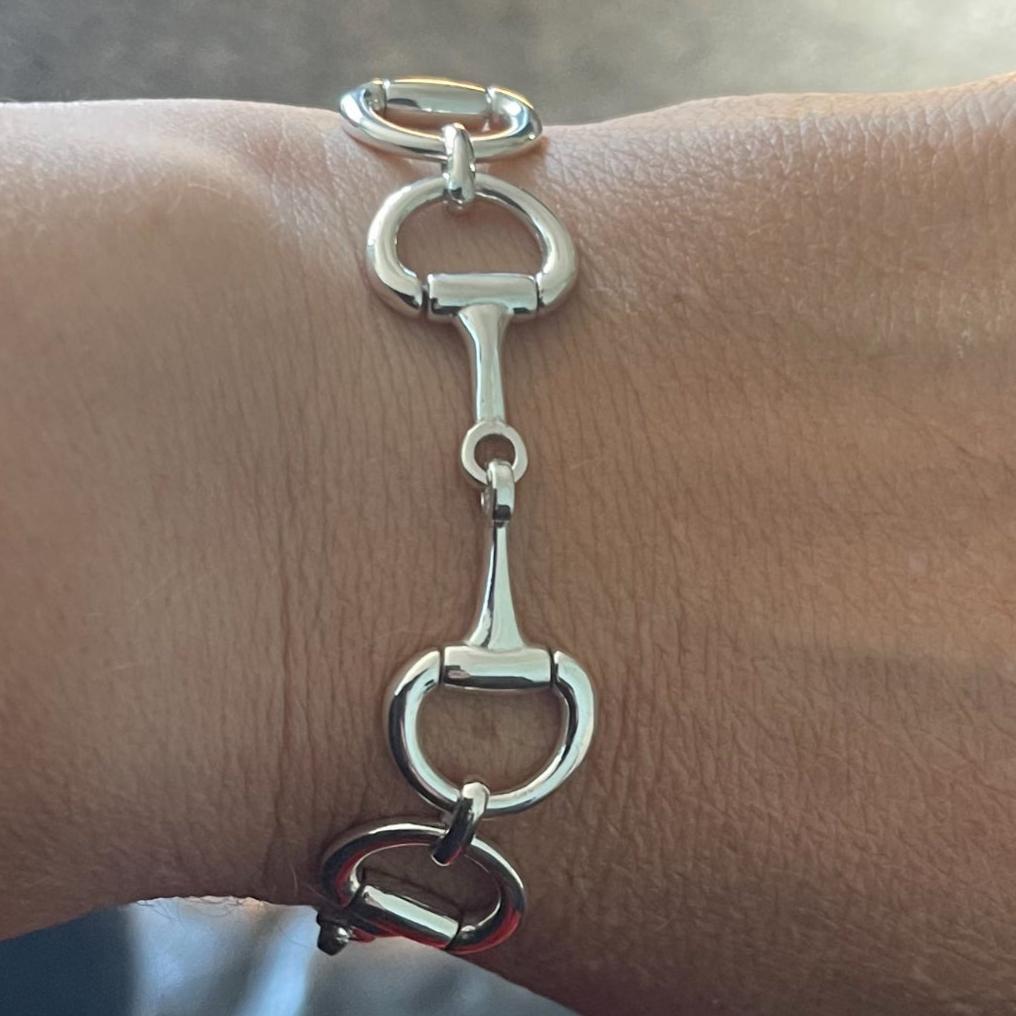 Snaffle-chunky-bracelet