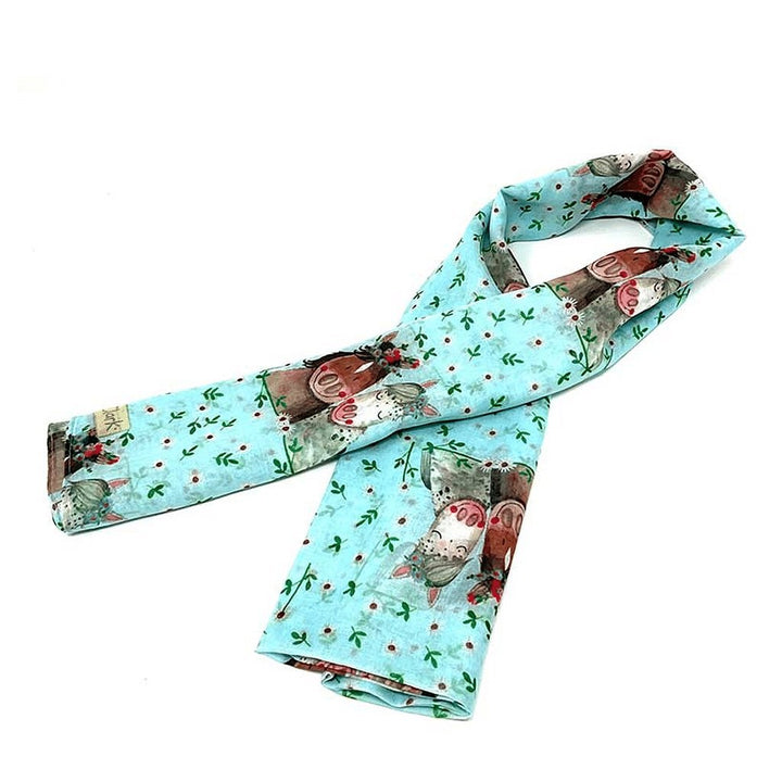 Alex Clark Horse Scarf - Cotswold Jewellery