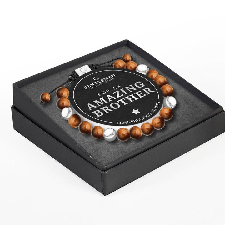 Amazing Brother Beaded Bracelet - Cotswold Jewellery