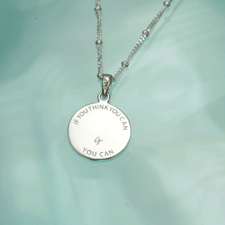 Lucky Horseshoe Silver Necklace