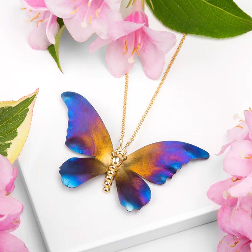 Beautiful Butterfly Necklace - Cotswold Jewellery