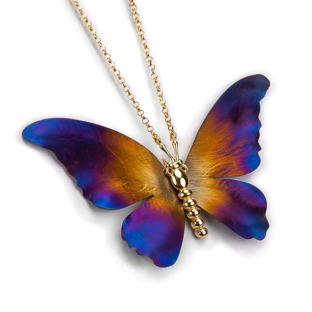 Beautiful Butterfly Necklace - Cotswold Jewellery