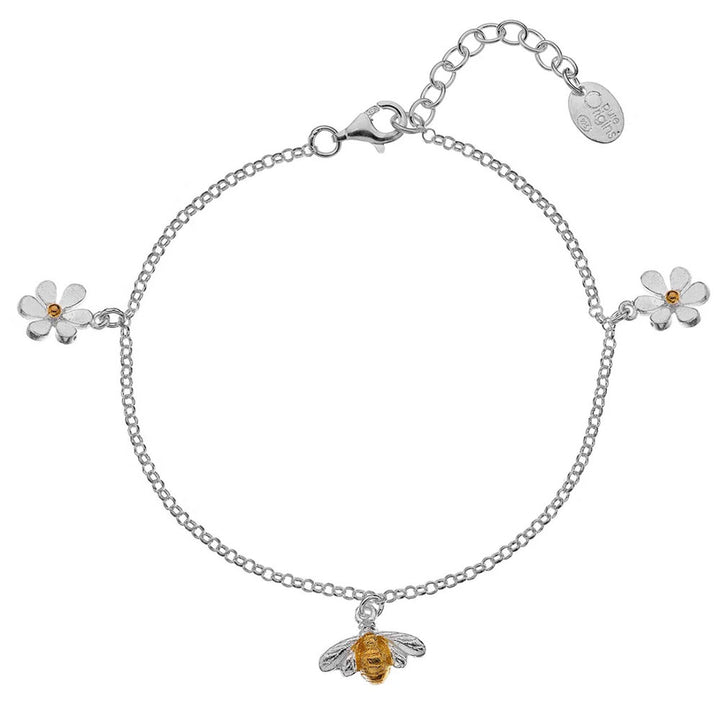 bee-and-flowers-bracelet