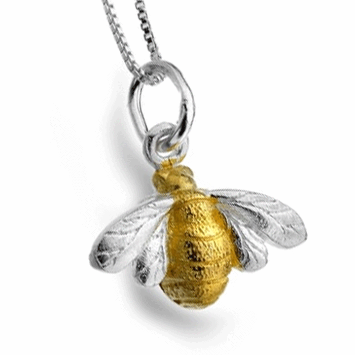 beautiful-sterling-silver-bee-necklace