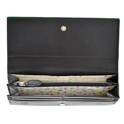 Bella Cow Purse Black - Cotswold Jewellery