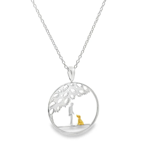 Best Friend Sterling Silver Necklace - Cotswold Jewellery
