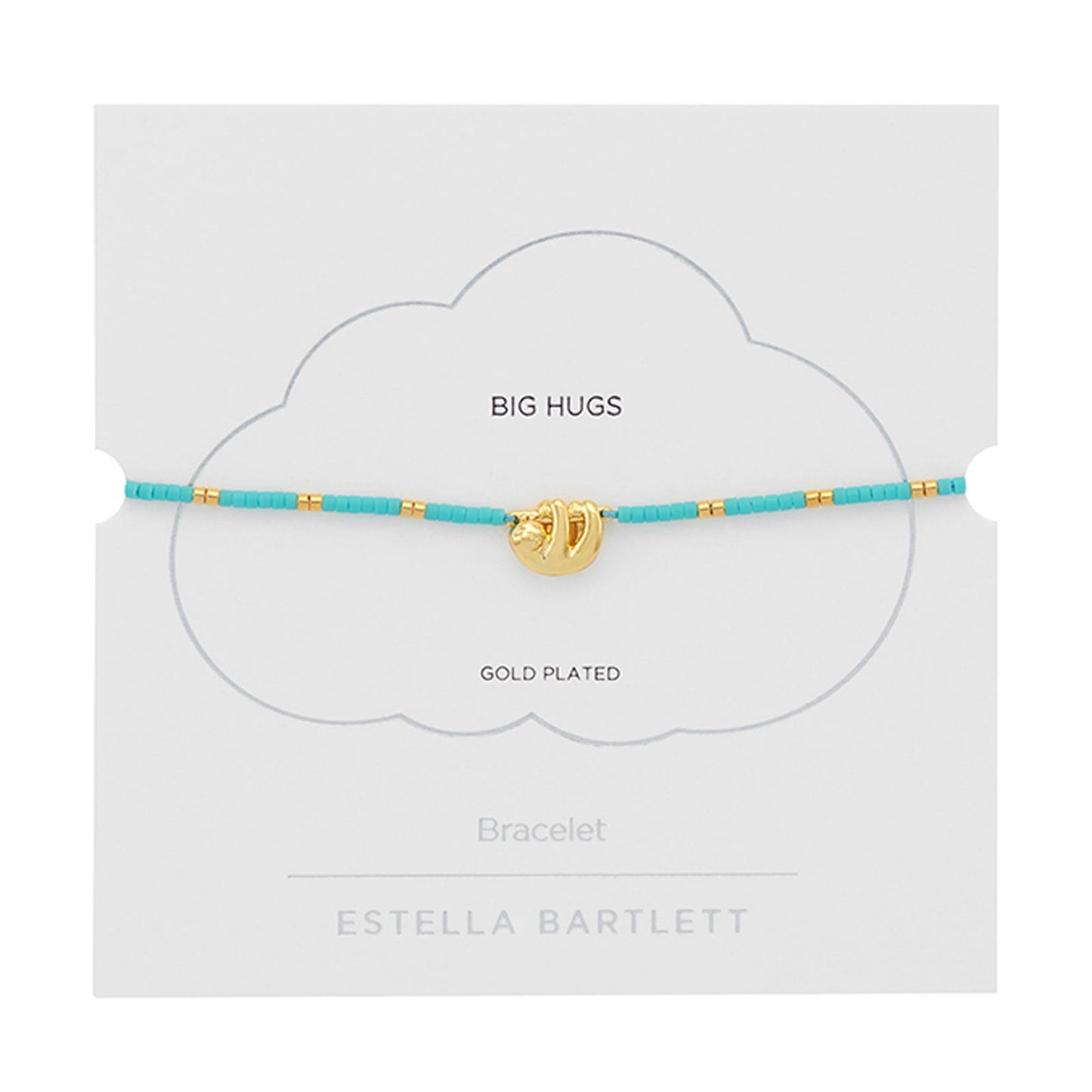 Big Hugs Hanging Sloth Bracelet - Cotswold Jewellery