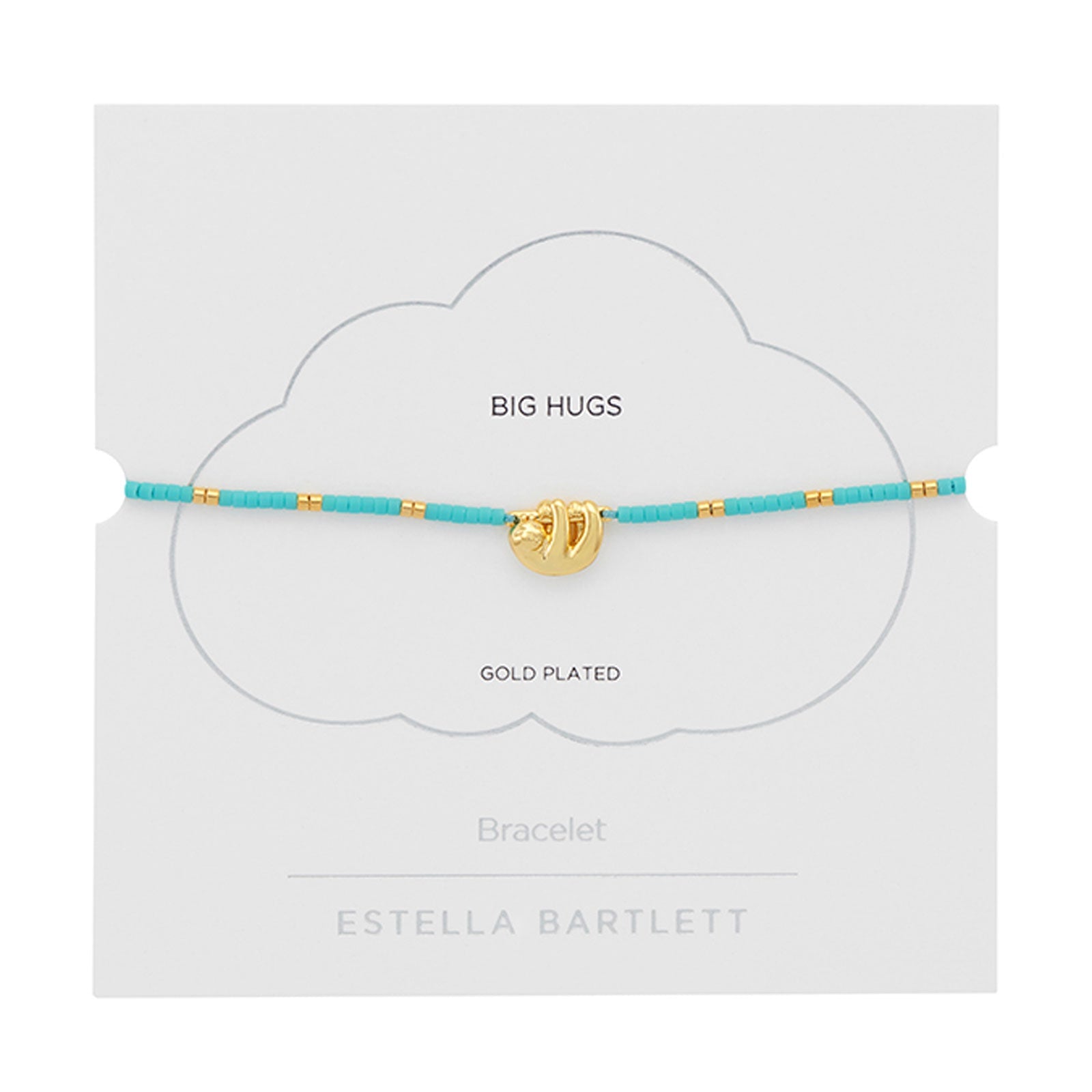 Big Hugs Hanging Sloth Bracelet - Cotswold Jewellery