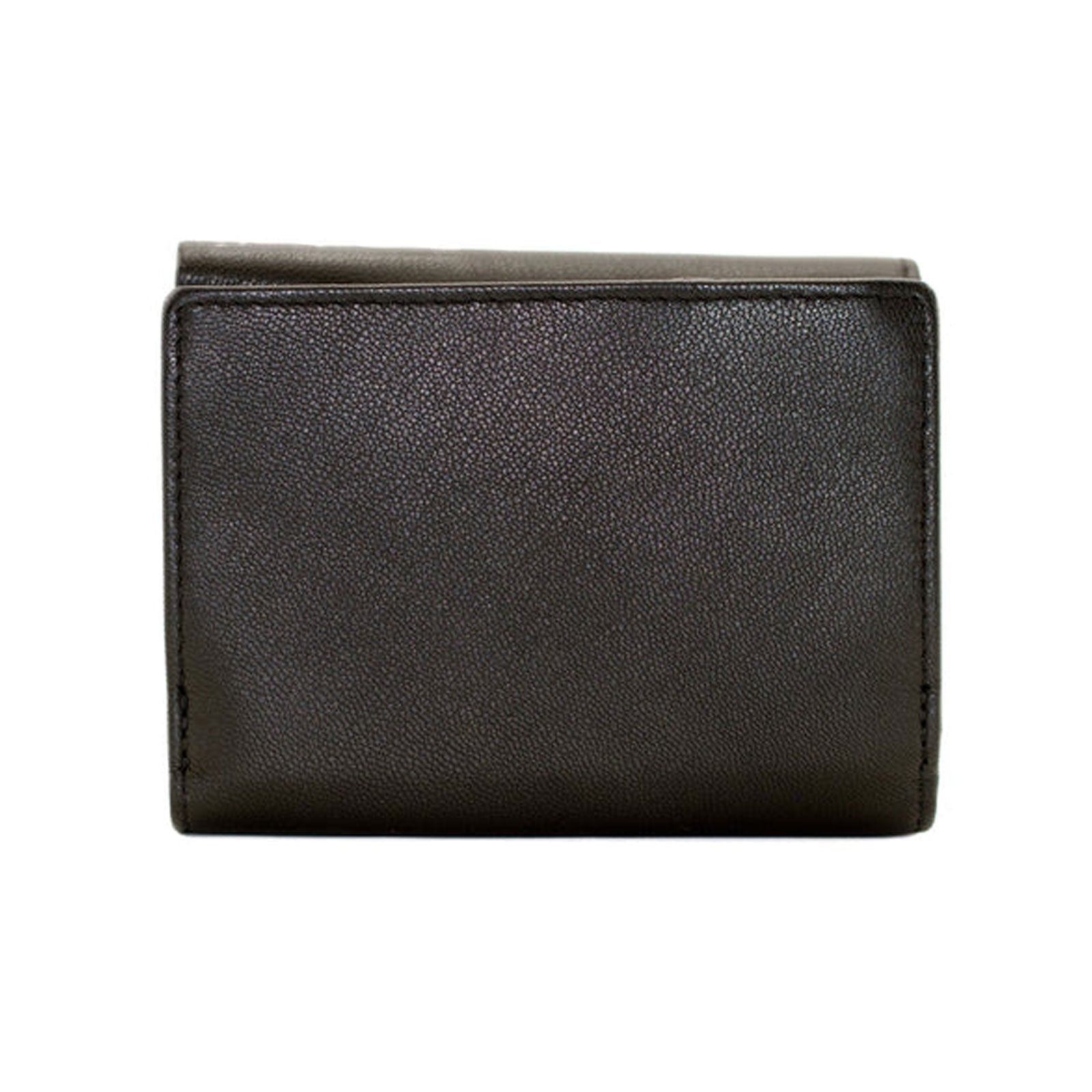 Black Flower Trifold Purse - Cotswold Jewellery