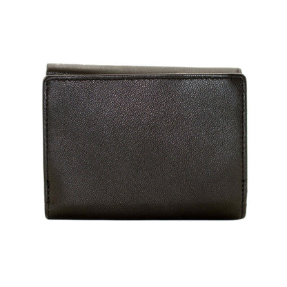 Black Flower Trifold Purse - Cotswold Jewellery