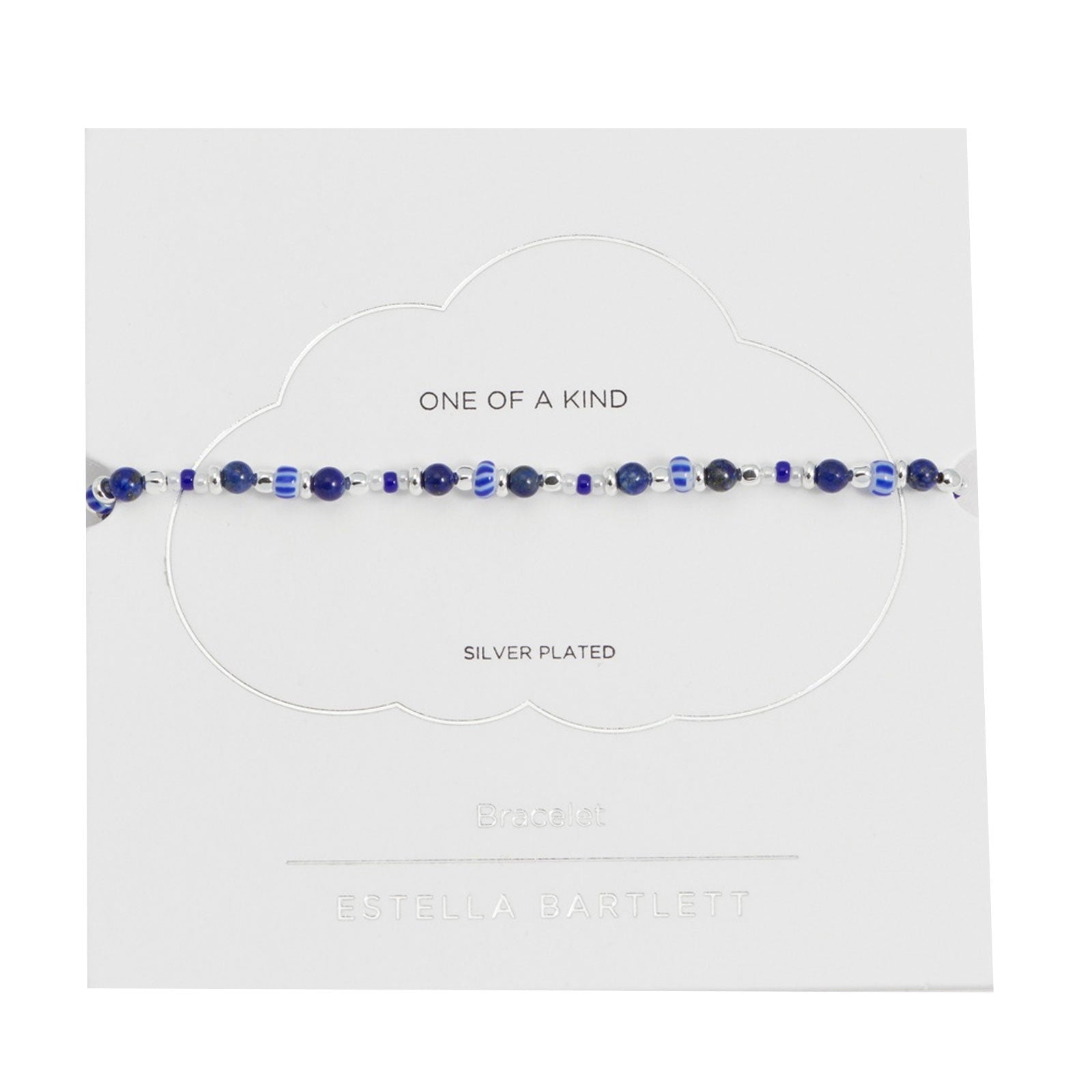 Blue Mixed Beads Bracelet - Cotswold Jewellery