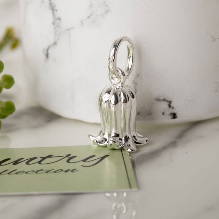 Bluebell Sterling Silver Charm - Cotswold Jewellery