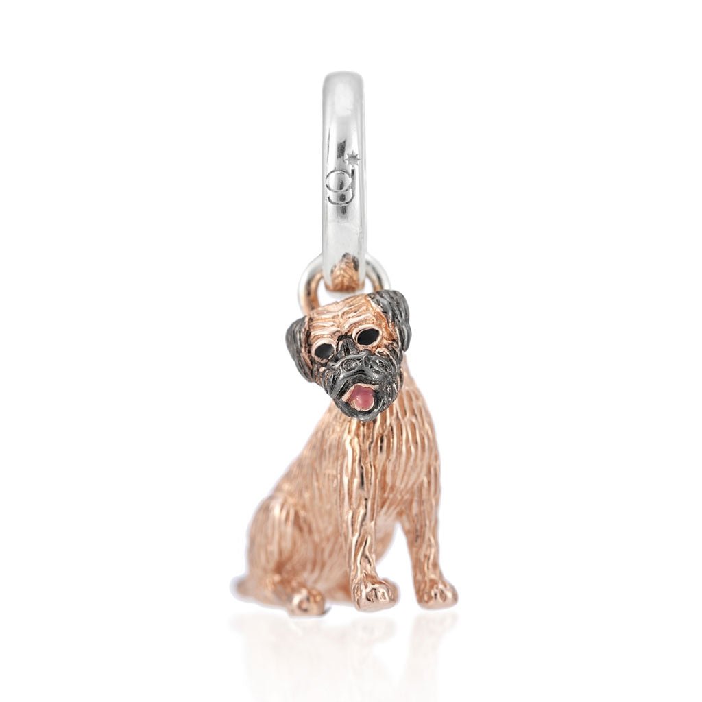 Border Terrier Dog Charm - Cotswold Jewellery