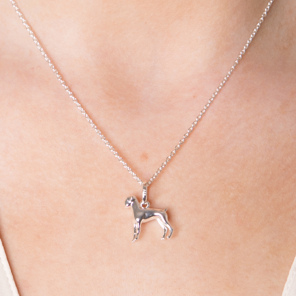 Boxer Dog Necklace - Cotswold Jewellery