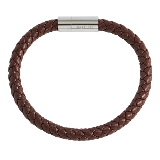 Brown Leather Sing Wrap Bracelet - Cotswold Jewellery