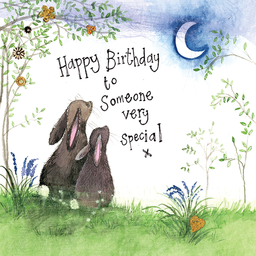 Bunny Special Birthday Card - Cotswold Jewellery