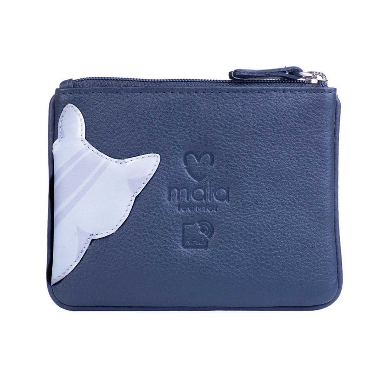 Cat Navy Coin Purse - Cotswold Jewellery