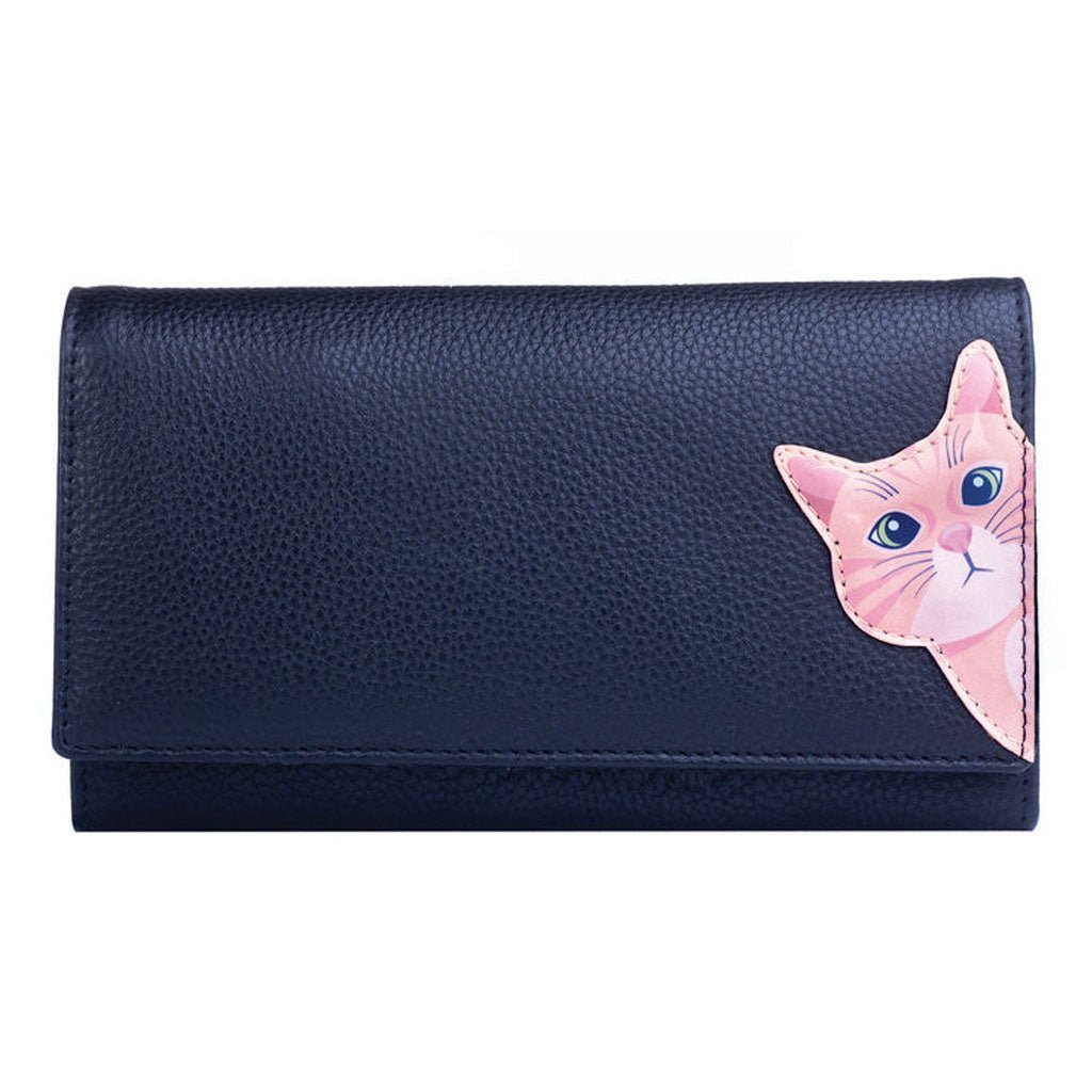 Cat Purse Black - Cotswold Jewellery