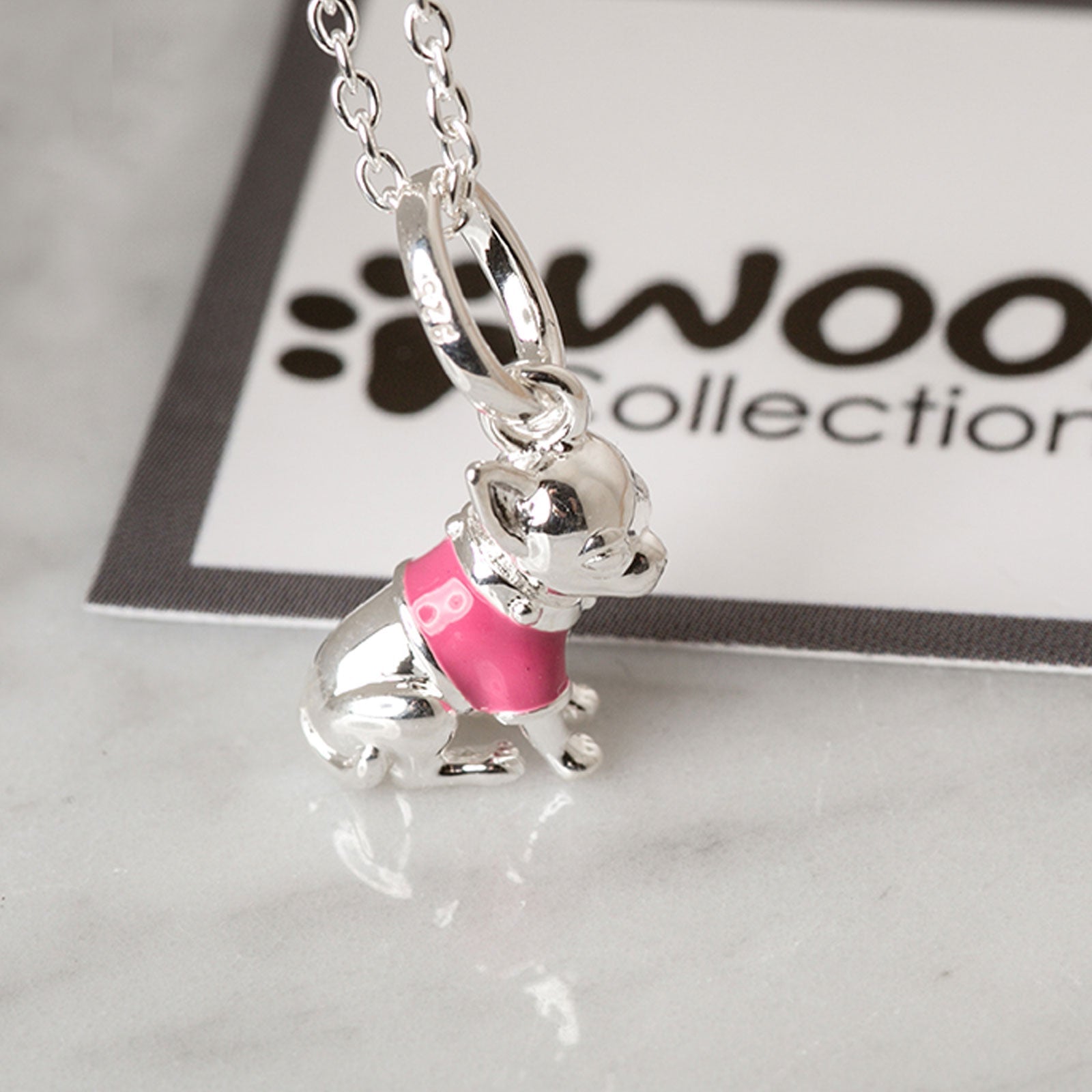 Chihuahua Recycled Sterling Silver Charm - Cotswold Jewellery