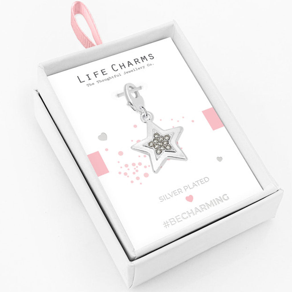 Christmas Star Charm - Cotswold Jewellery