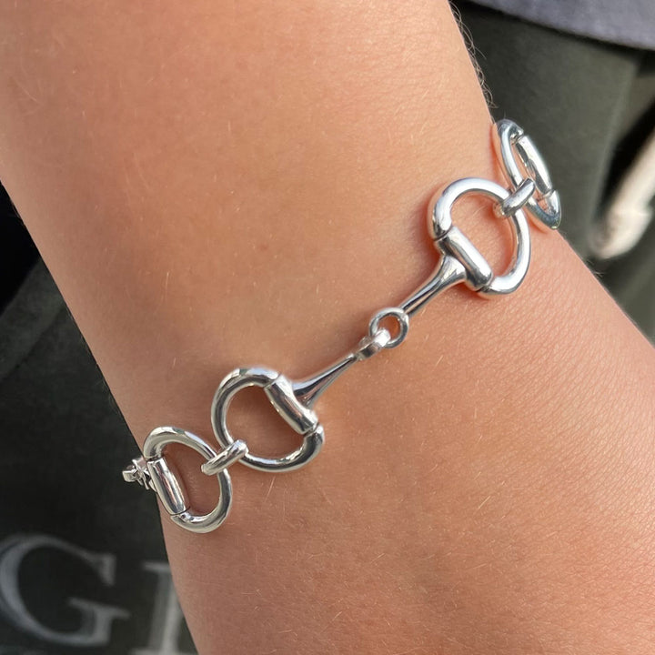 chunky-ladies-snaffle-bracelet