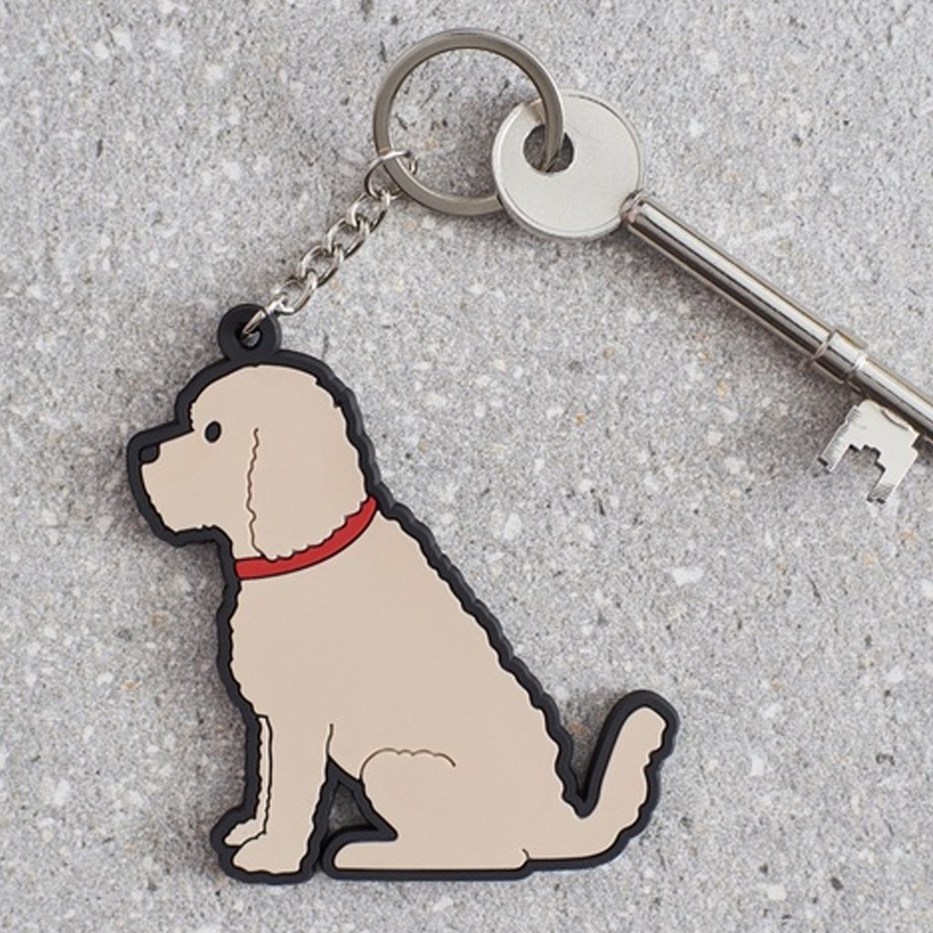 Cockapoo Dog Keyring | Cotswold Jewellery