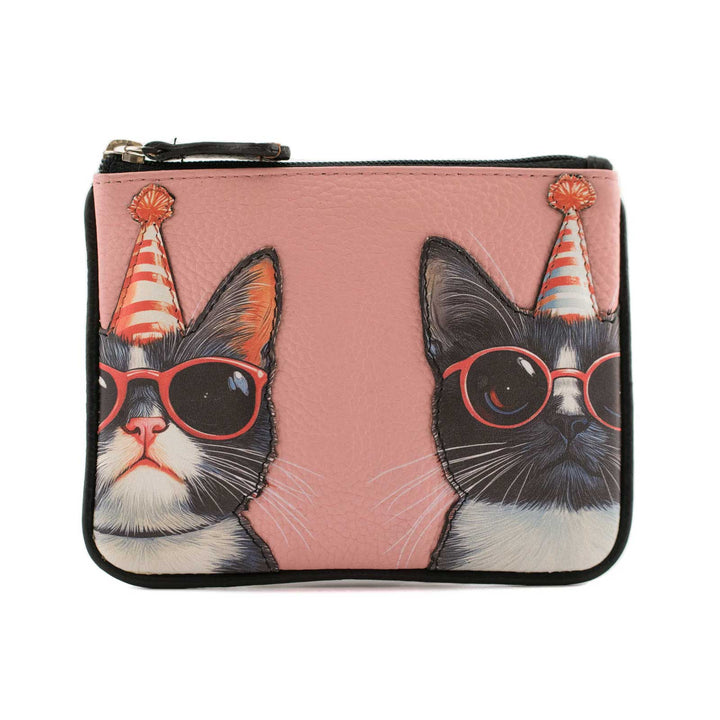 Mala Leather Cool Cats Coin Purse