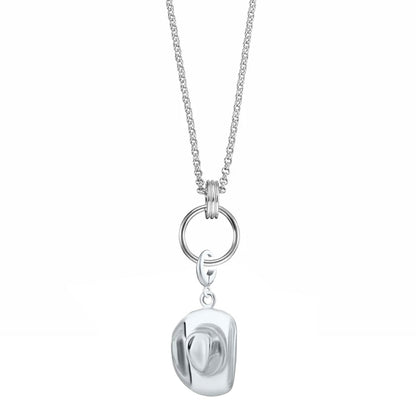 Cowboy Hat Charm Necklace - Cotswold Jewellery