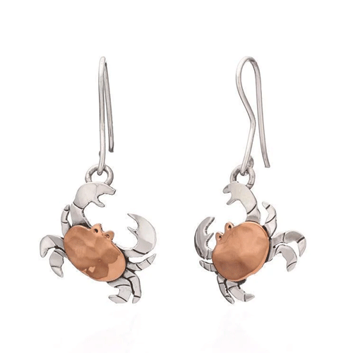 Crab Earrings - Cotswold Jewellery