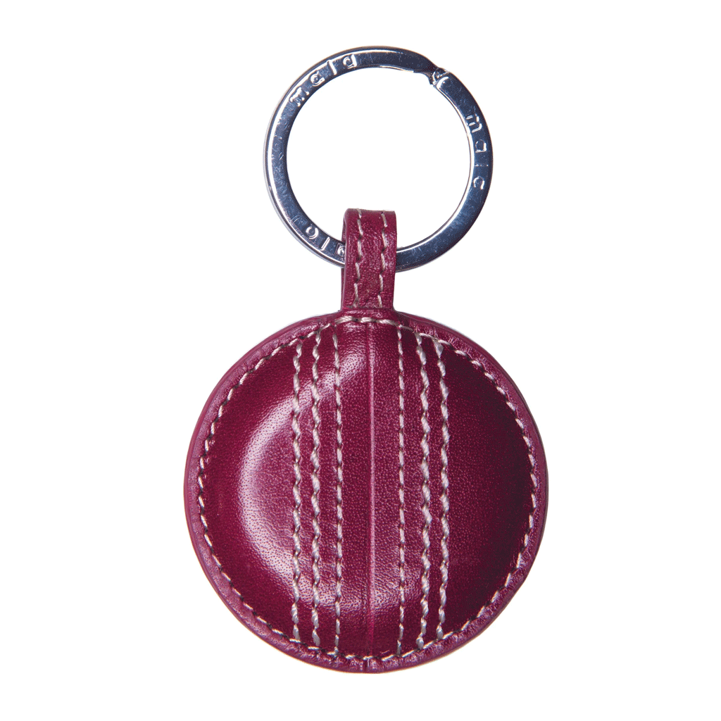 Cricket Ball Keyring - Cotswold Jewellery