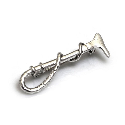 Crop Sterling Silver Brooch - Cotswold Jewellery