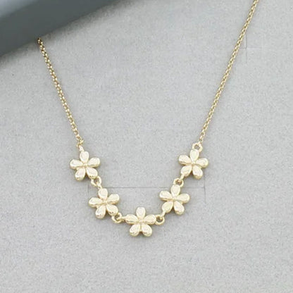 Cute Daisy Chain Necklace - Cotswold Jewellery