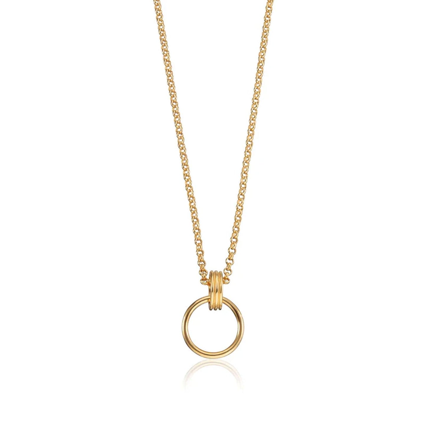 Dachshund Charm Gold Necklace - Cotswold Jewellery
