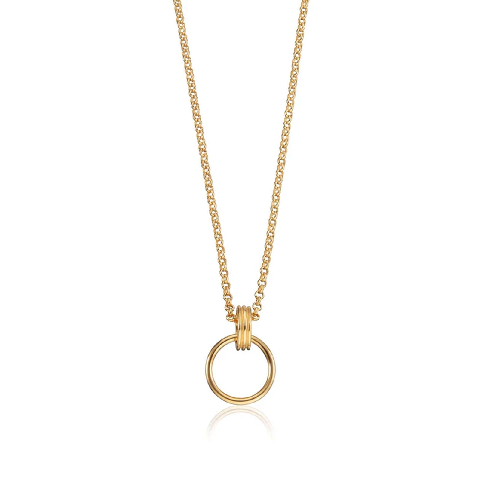 Dachshund Charm Gold Necklace - Cotswold Jewellery