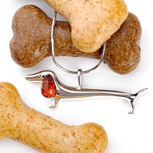 Dachshund Sausage Dog Necklace - Cotswold Jewellery