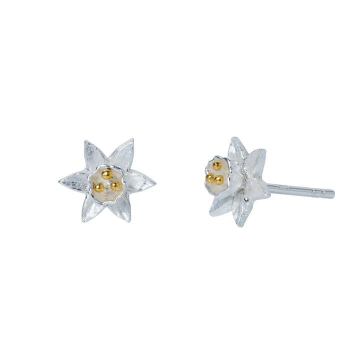 daffodil-silver-earrings